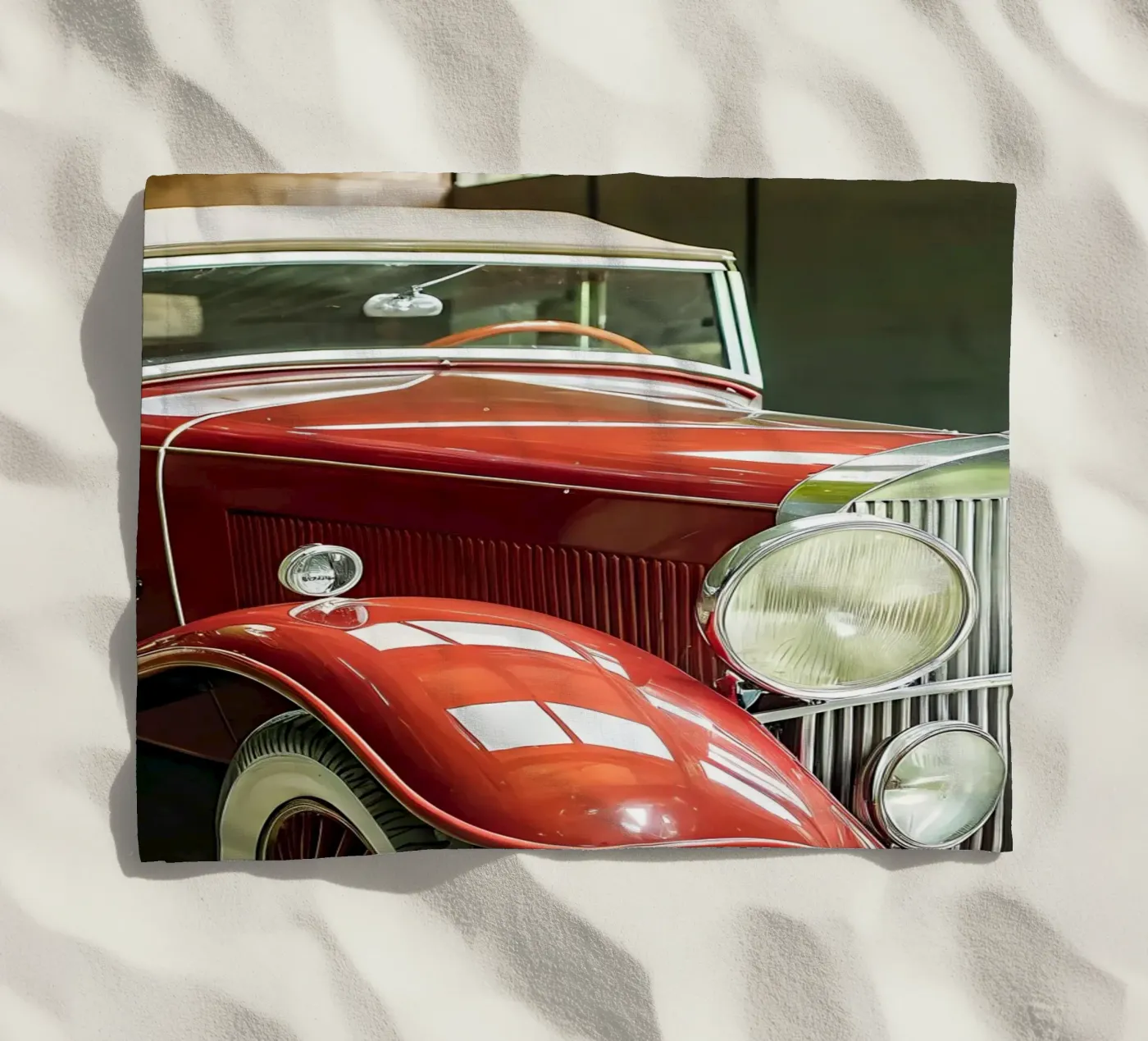 Auto d'epoca telo mare da CAR EDITION