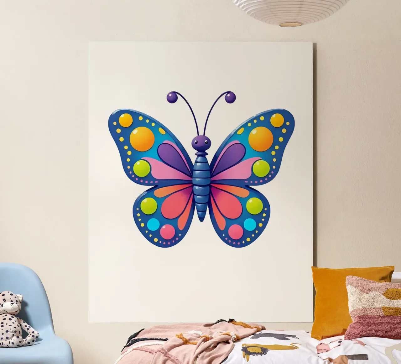 Farfalla_3a pannello forex da Tierisch bunt by LK