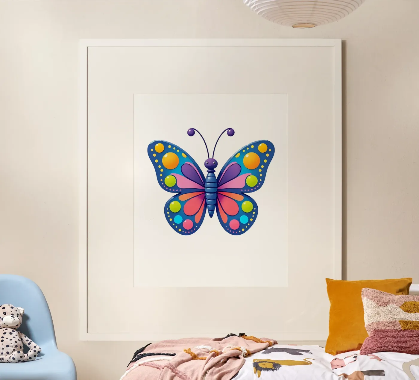 Butterfly_3a poster de Tierisch bunt by LK
