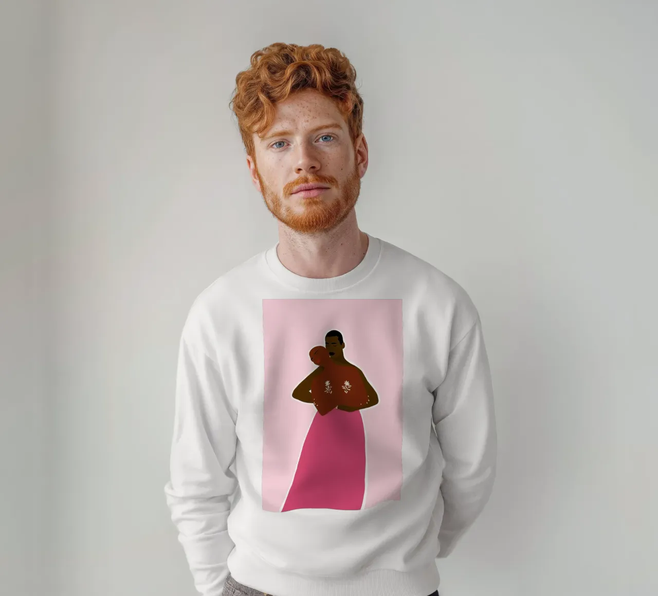 Inside You Hug felpa da Céleste Wallaert