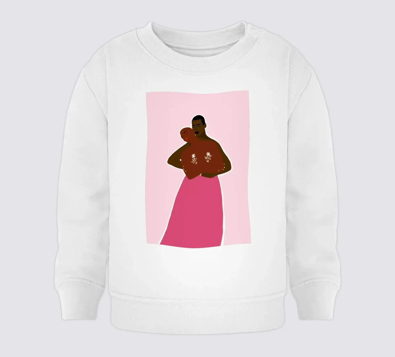 Inside You Hug felpa neonato da Céleste Wallaert