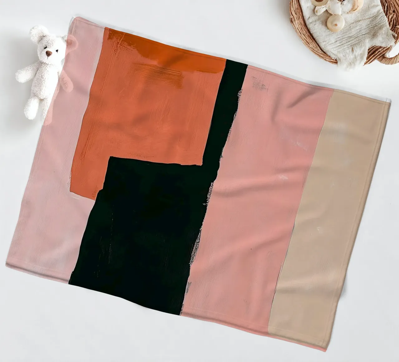 Forma e colore coperta in pile da Euphoria Theresa