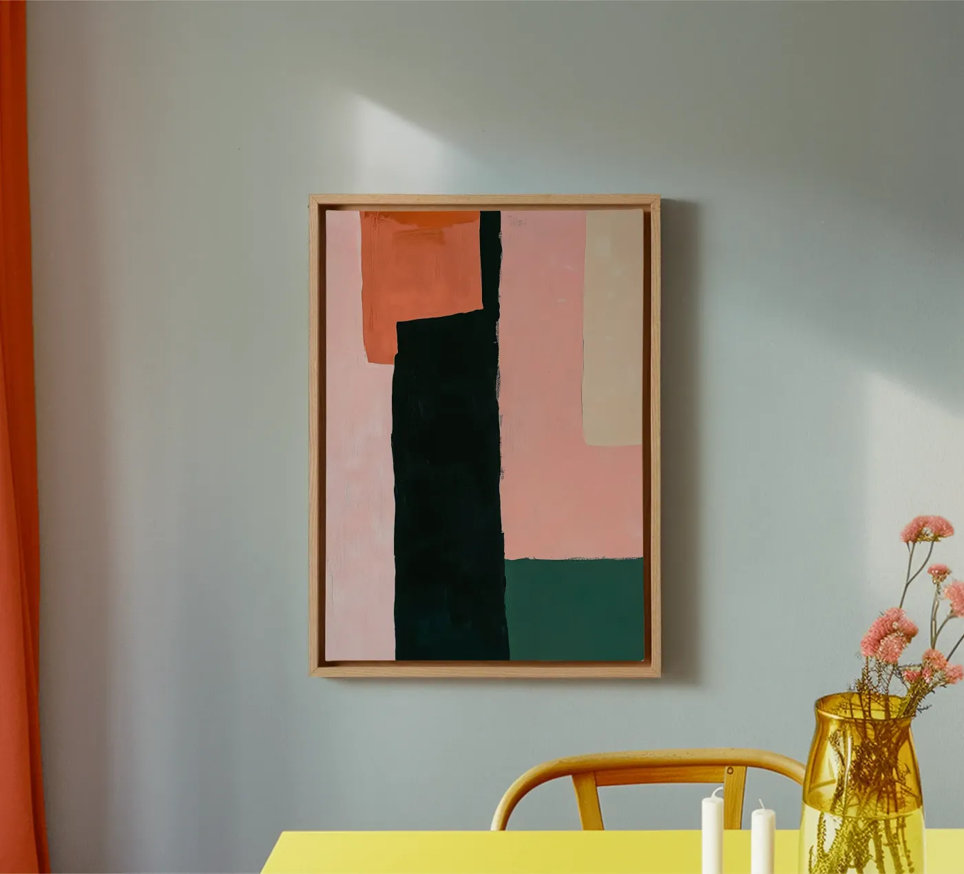 Forma e colore tela da Euphoria Theresa