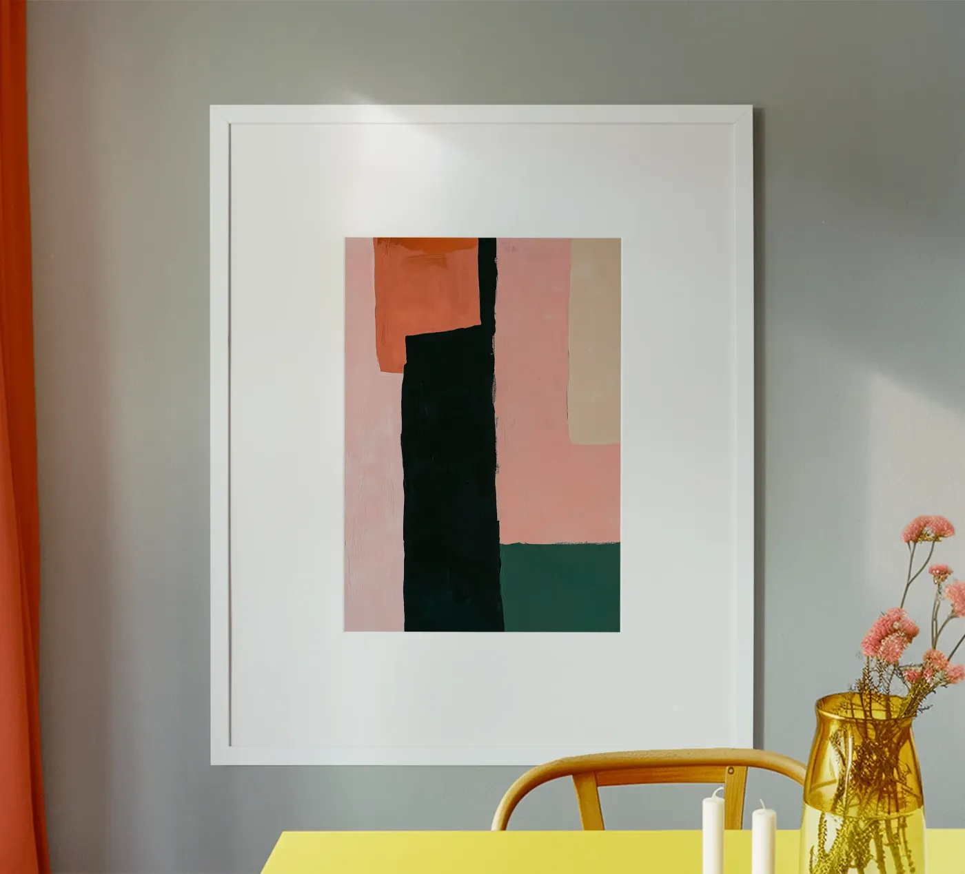 Shape & Colour poster van Euphoria Theresa