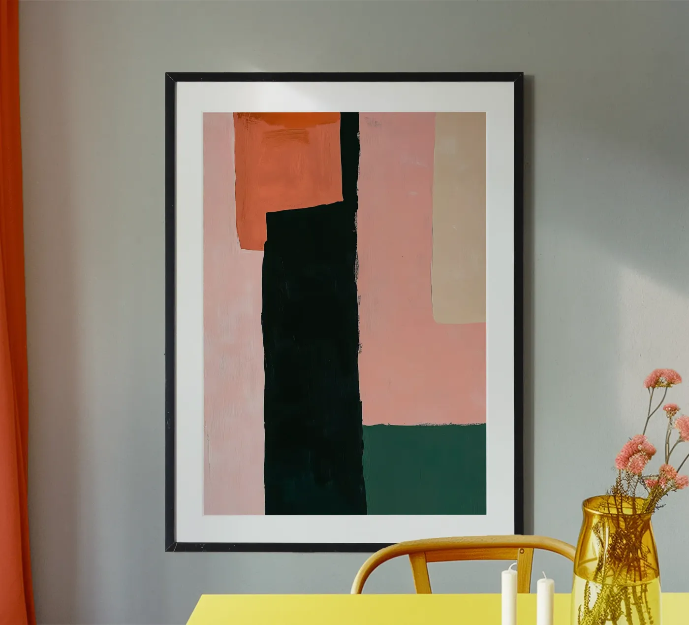 Shape & Colour poster van Euphoria Theresa