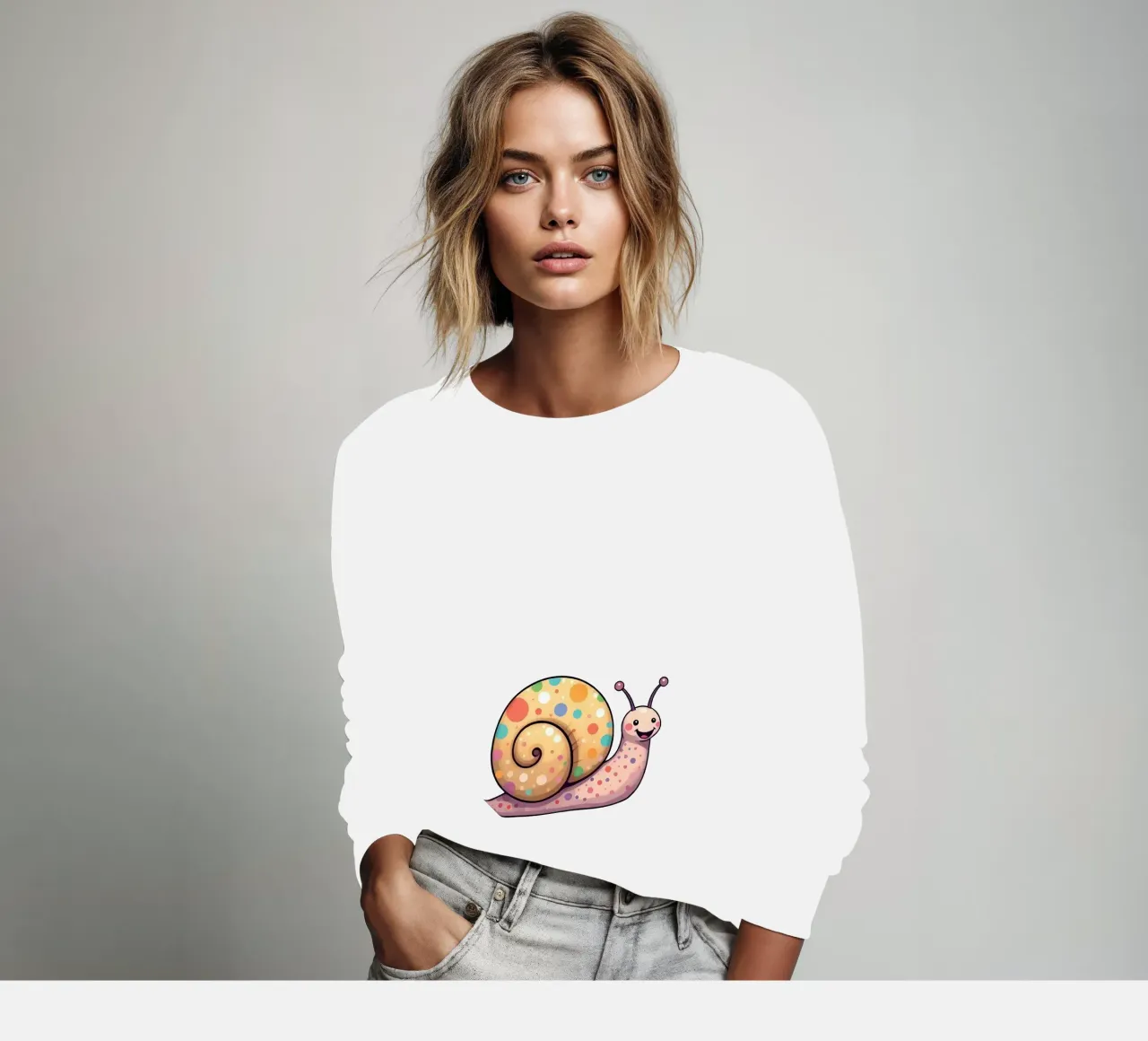 Lumaca_1a felpa da Tierisch bunt by LK