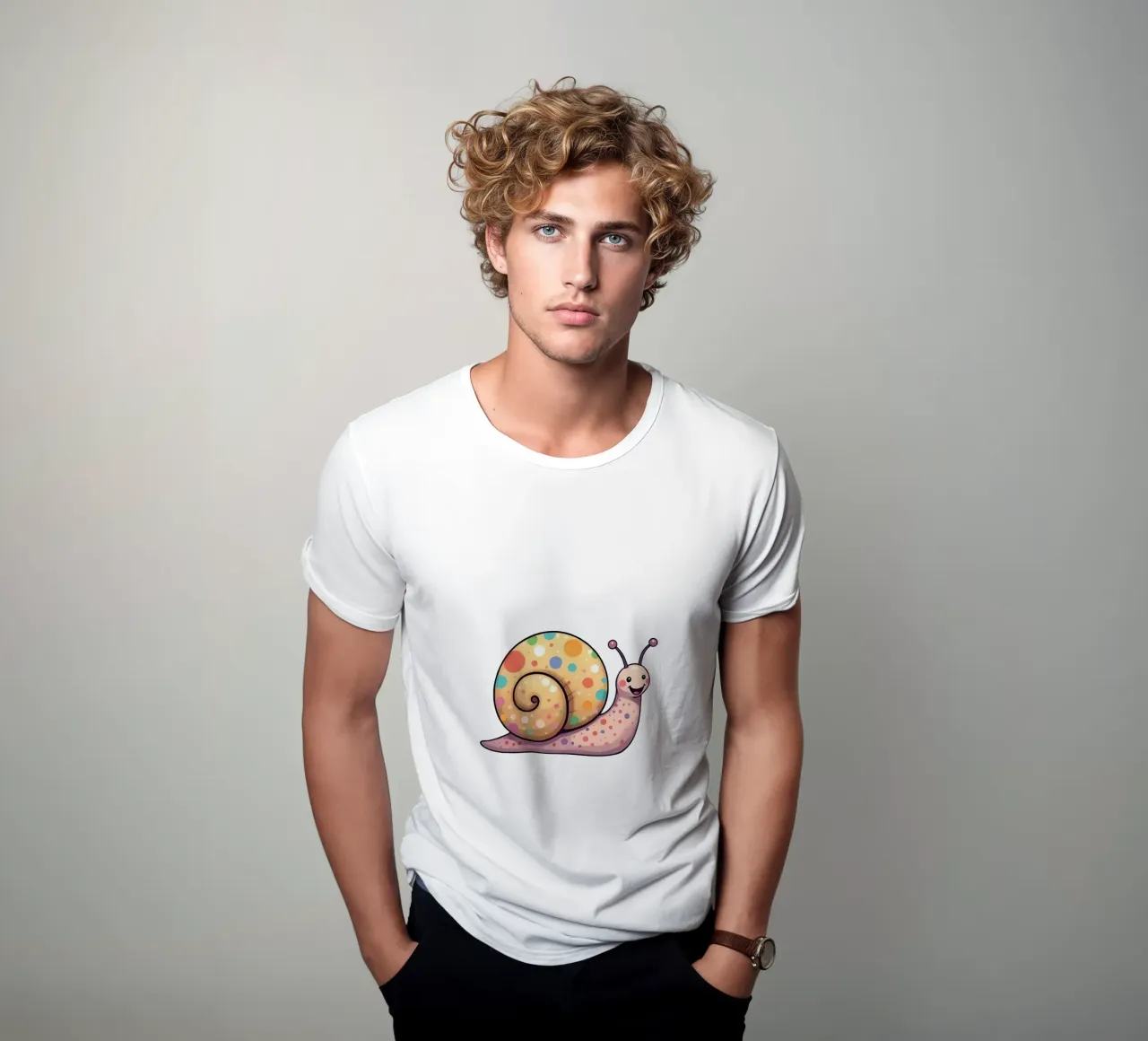 Lumaca_1a t-shirt da Tierisch bunt by LK