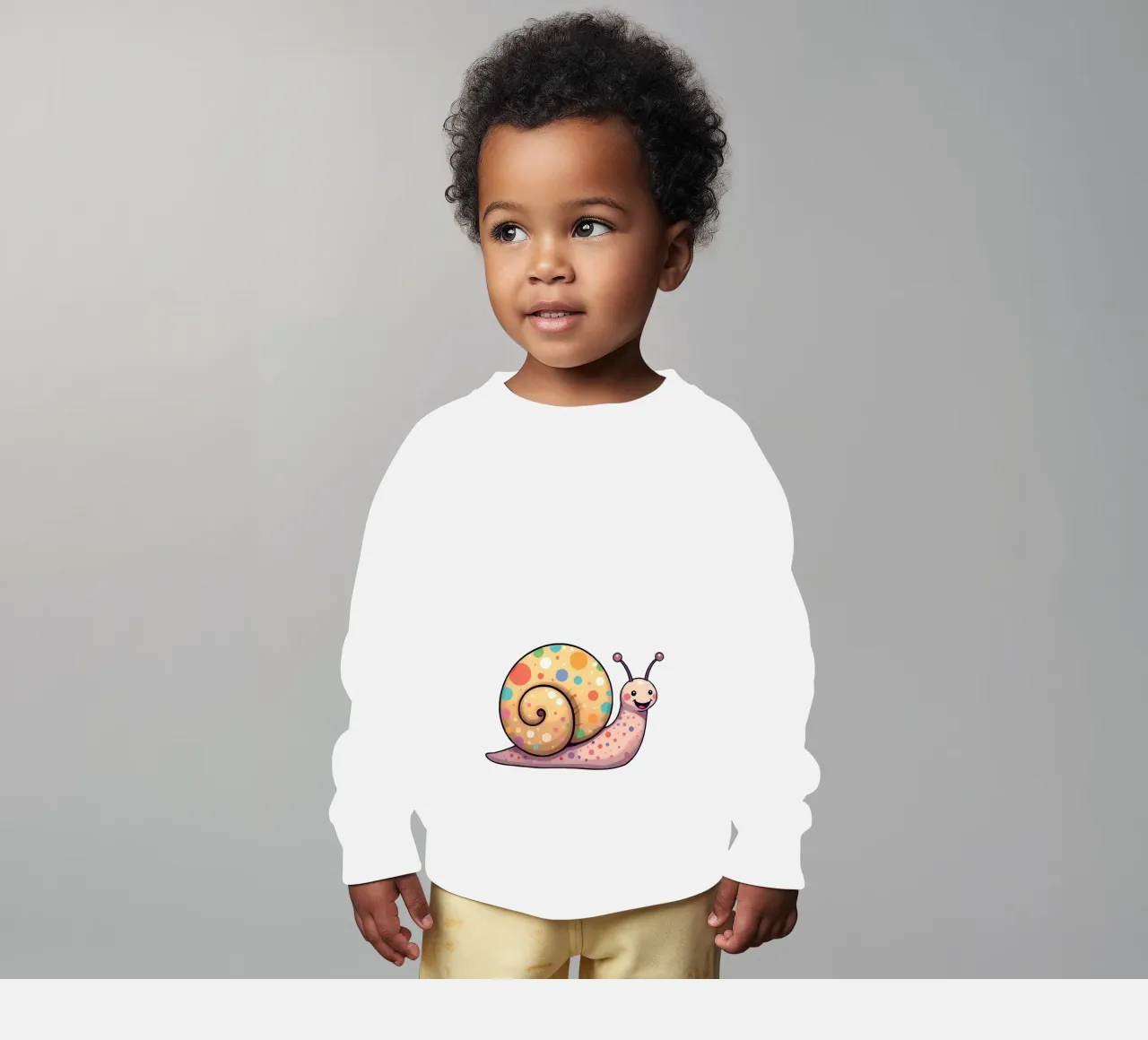 Lumaca_1a felpa neonato da Tierisch bunt by LK