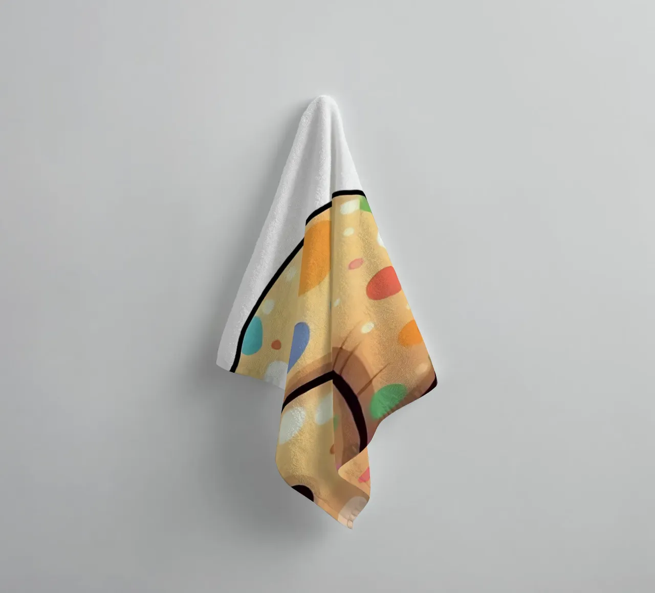 Lumaca_1a asciugamano da bagno da Tierisch bunt by LK
