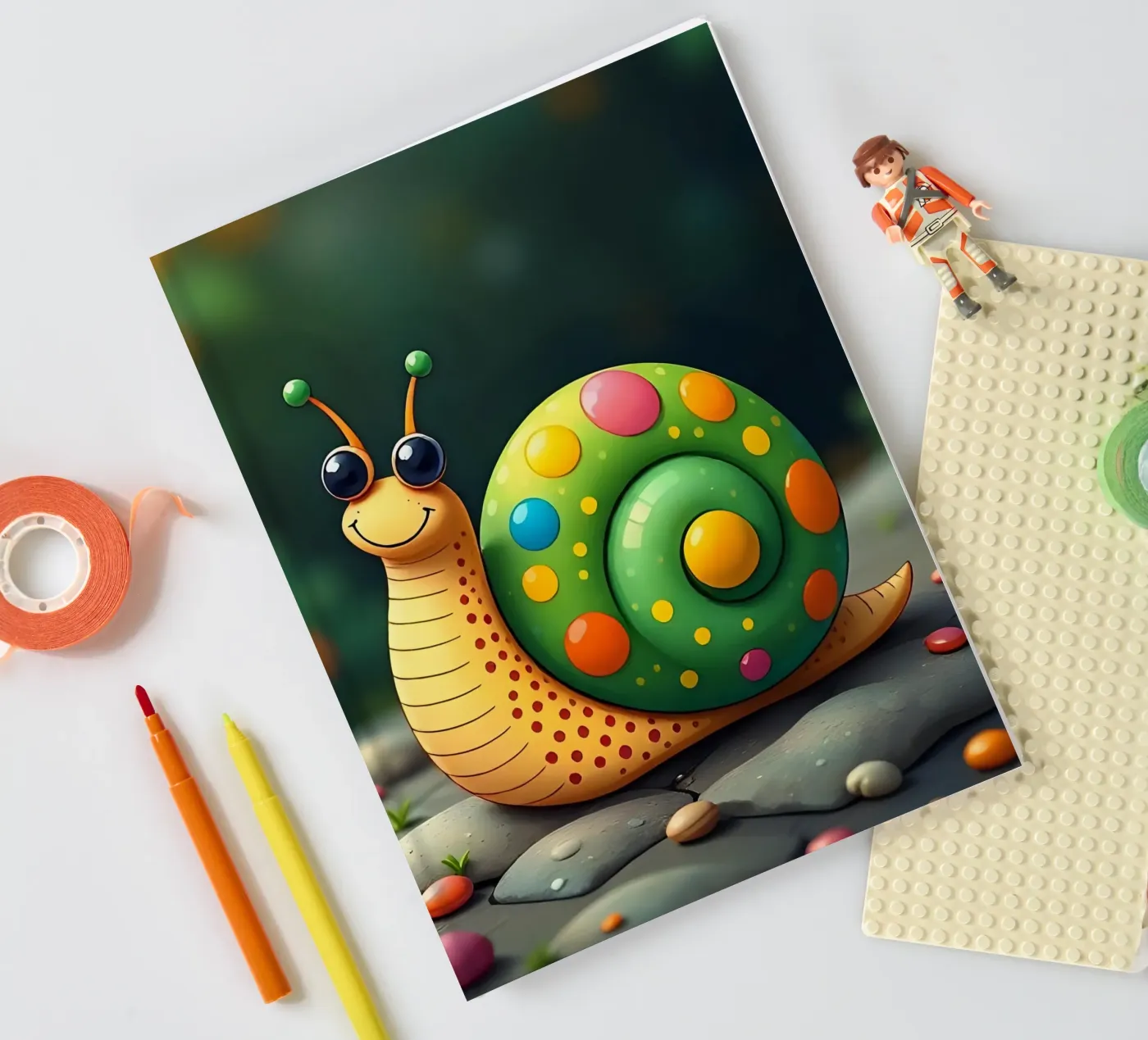 Snail_2 notebook by Tierisch bunt by LK