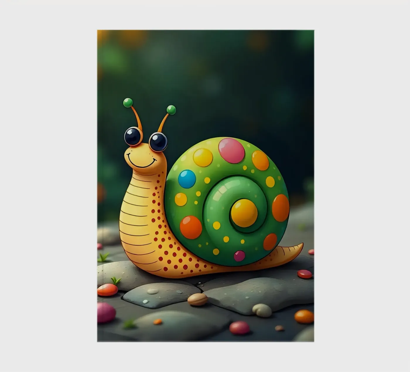 Snail_2 notebook by Tierisch bunt by LK