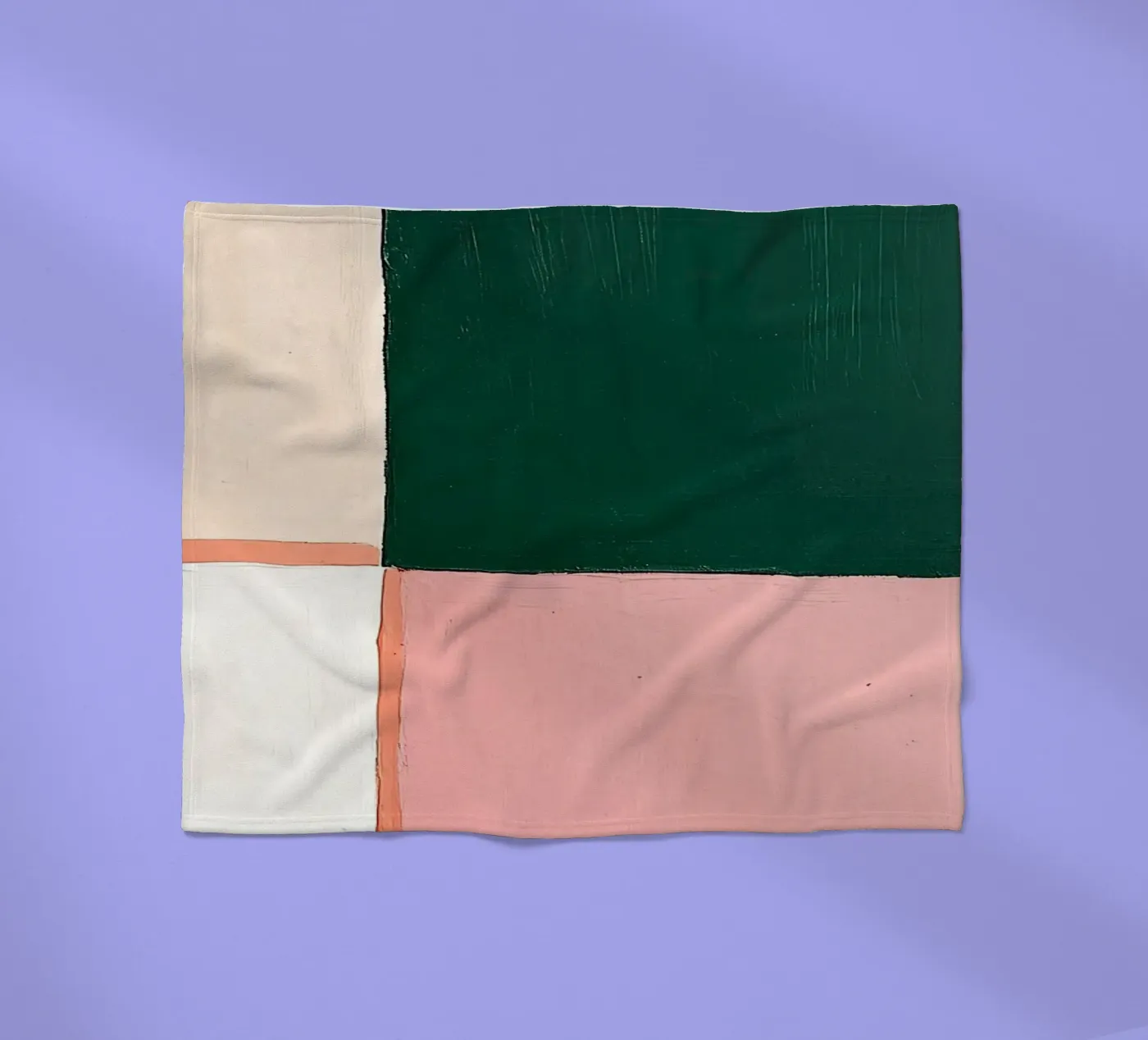 Minimal Fleecedecke von Euphoria Theresa
