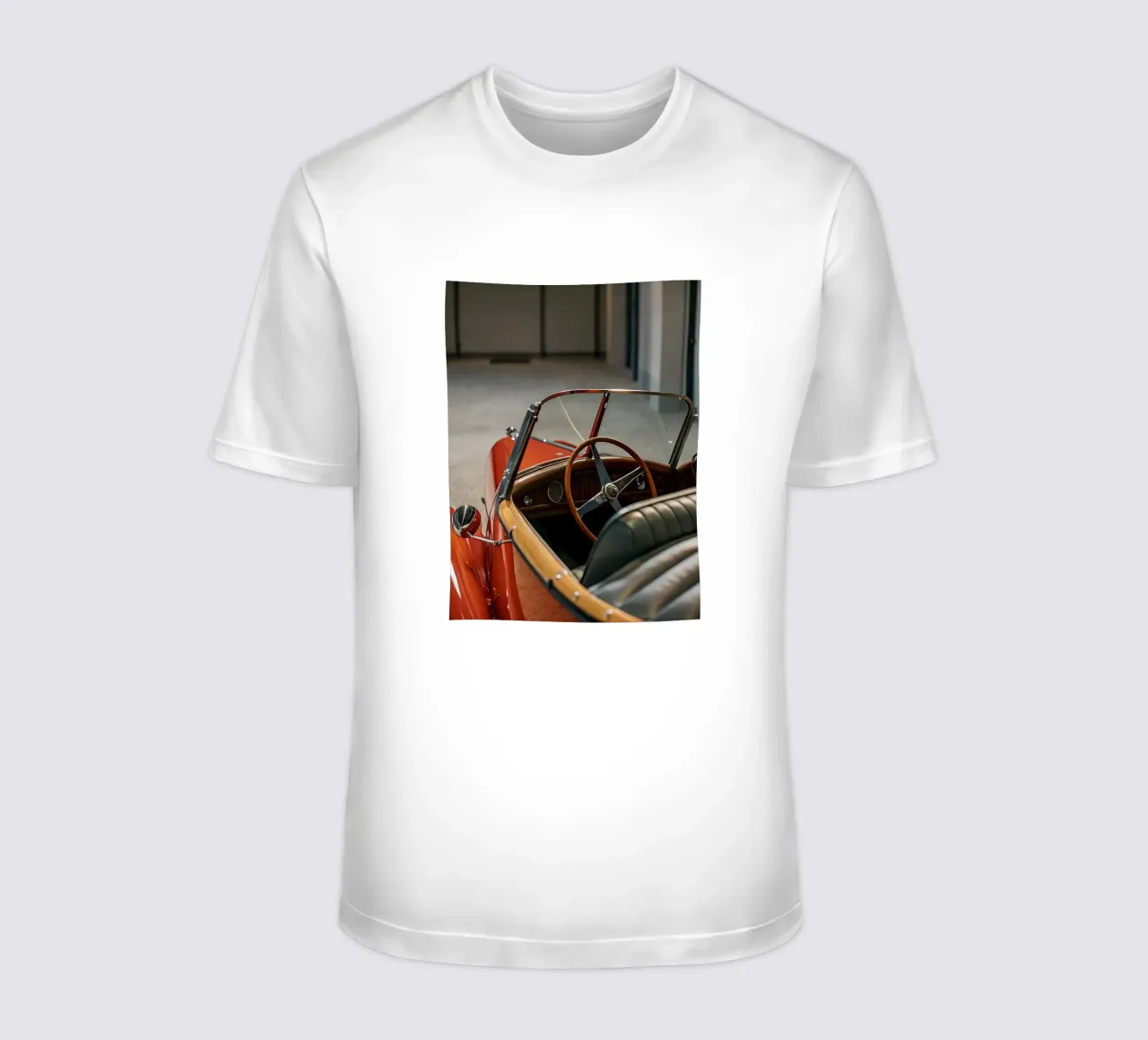 Auto d'epoca rossa t-shirt da CAR EDITION