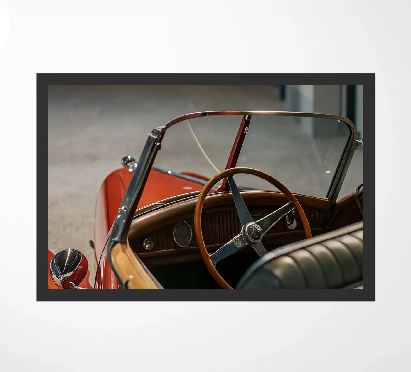 Red Classic Car Fußmatte von CAR EDITION