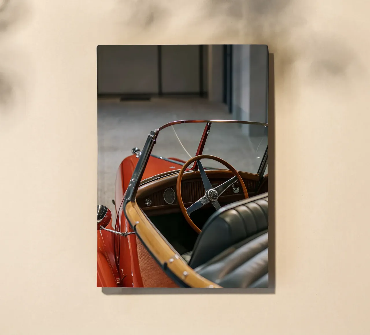 Red Classic Car notebook by CAR EDITION