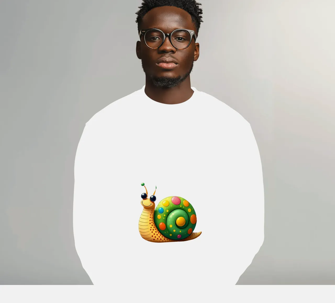 Snail_2a sweatshirt by Tierisch bunt by LK