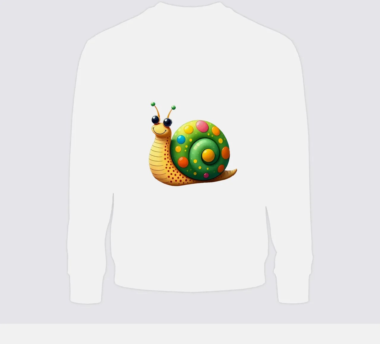 Snail_2a sweatshirt by Tierisch bunt by LK
