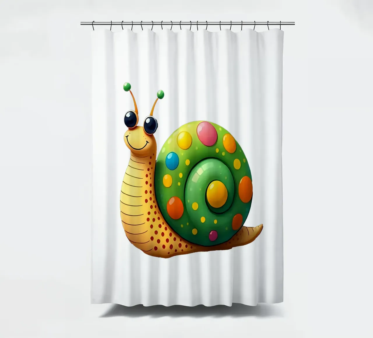 Lumaca_2a tenda da doccia da Tierisch bunt by LK