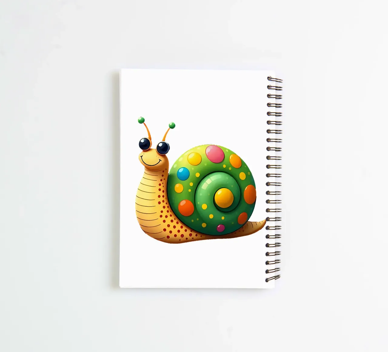 Snail_2a spiral notebook by Tierisch bunt by LK