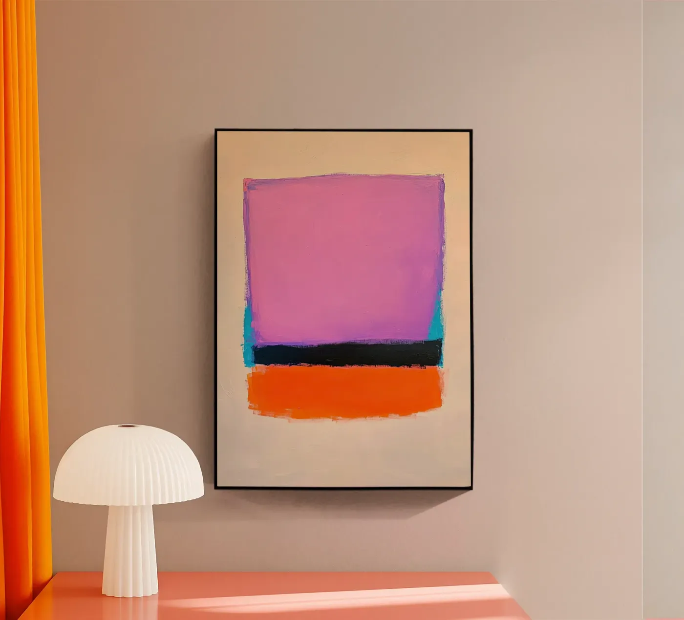 Minimal Acryl-Glas von Euphoria Theresa