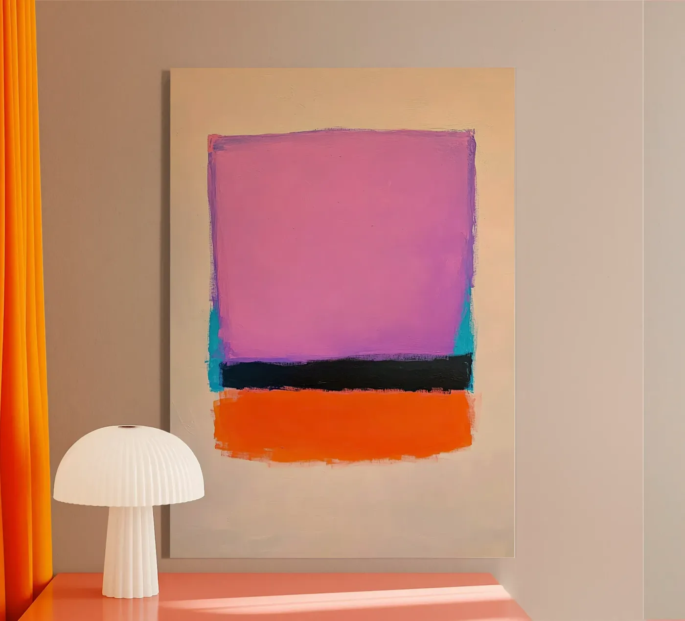 Minimal Acryl-Glas von Euphoria Theresa