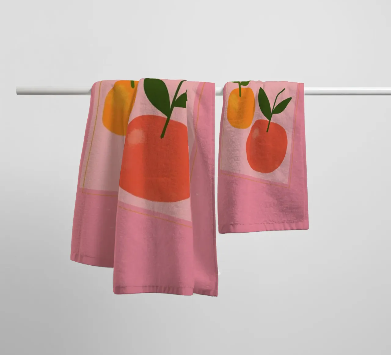 Oranges asciugamano da bagno da Galaxy Eyes