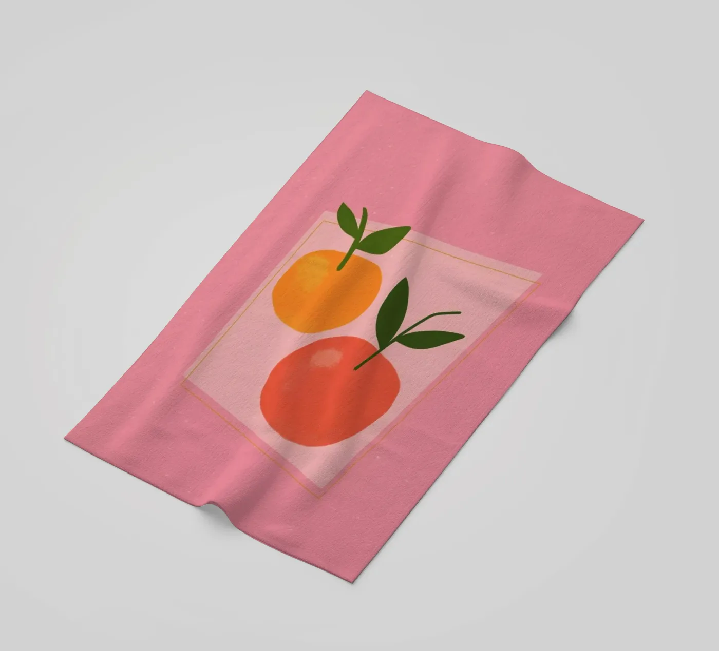 Oranges serviette de plage de Galaxy Eyes