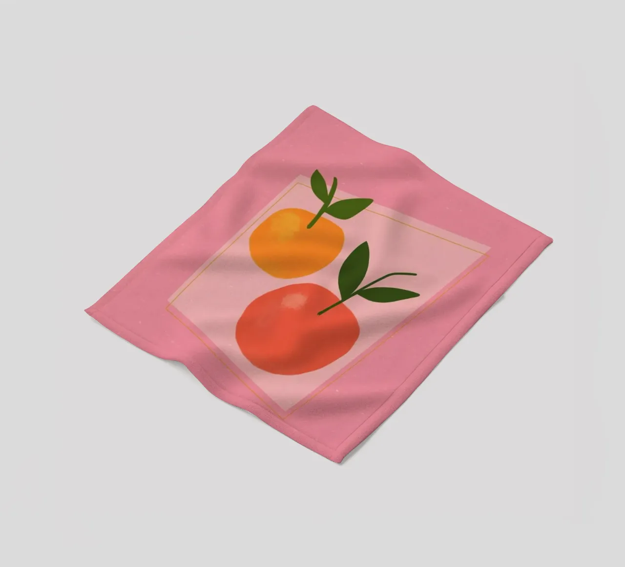 Oranges coperta in pile da Galaxy Eyes