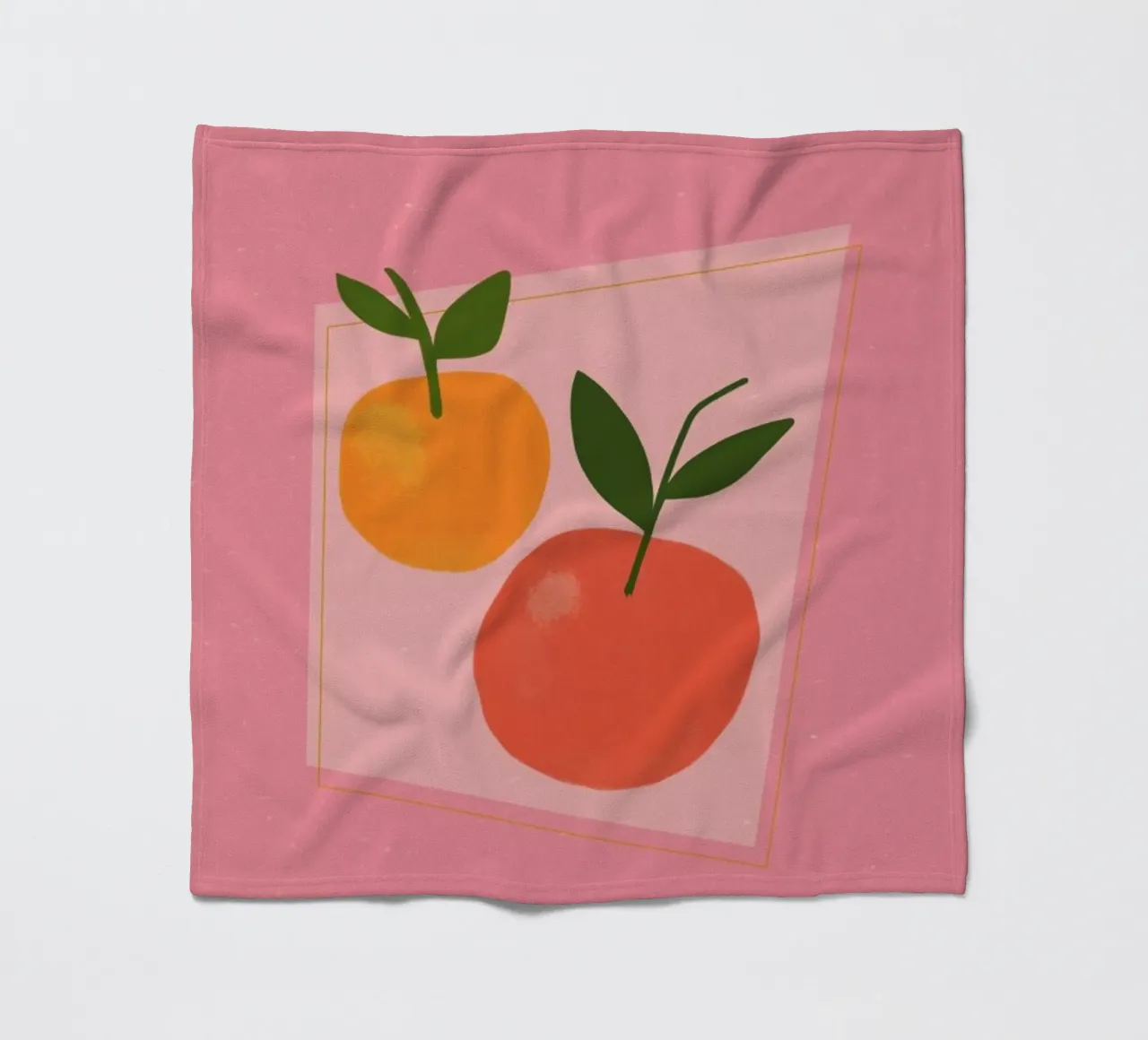 Oranges coperta in pile da Galaxy Eyes