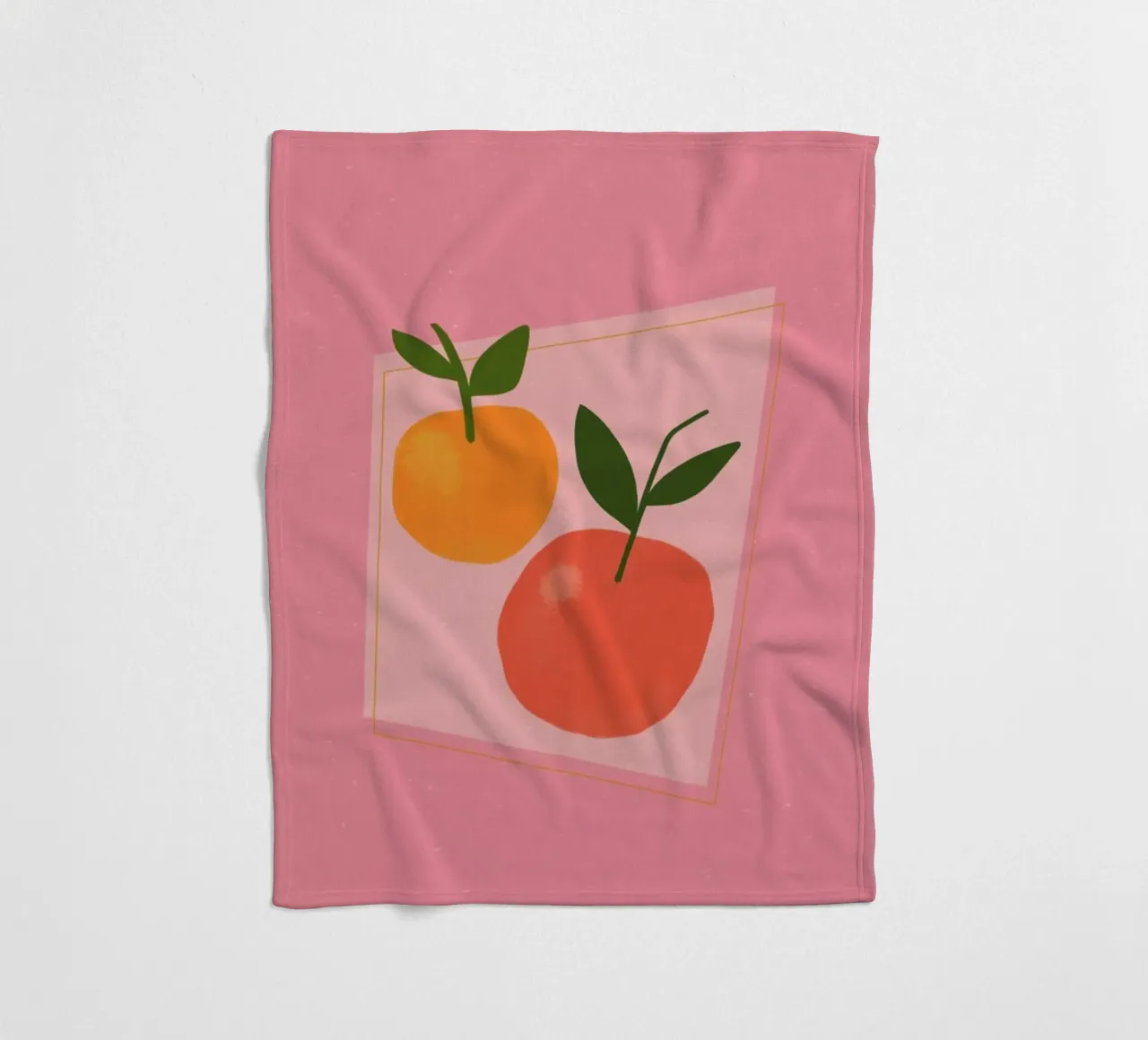 Oranges coperta in pile da Galaxy Eyes