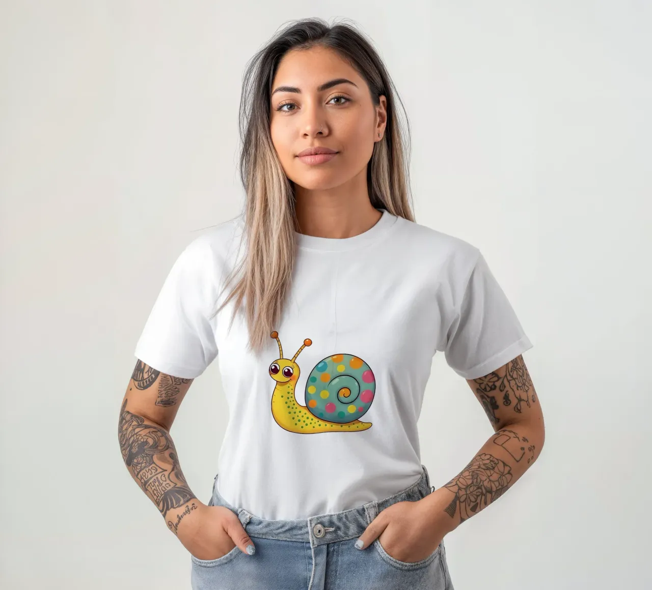 Lumaca_3a t-shirt da Tierisch bunt by LK
