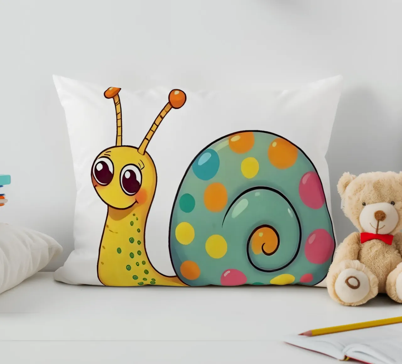 Lumaca_3a cuscino da Tierisch bunt by LK