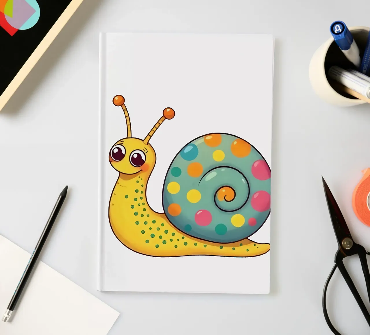 Snail_3a notebook by Tierisch bunt by LK