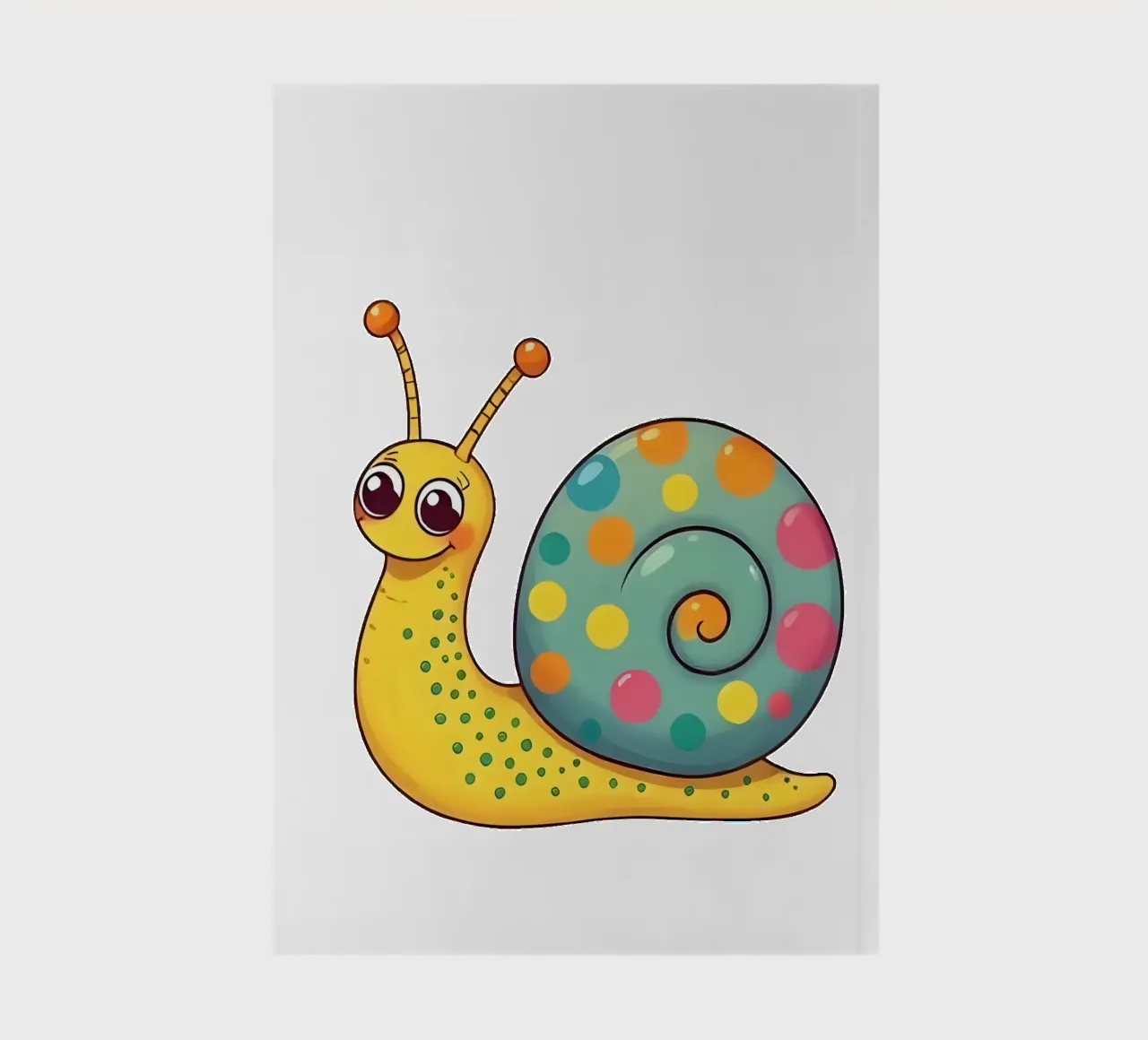 Snail_3a notebook by Tierisch bunt by LK