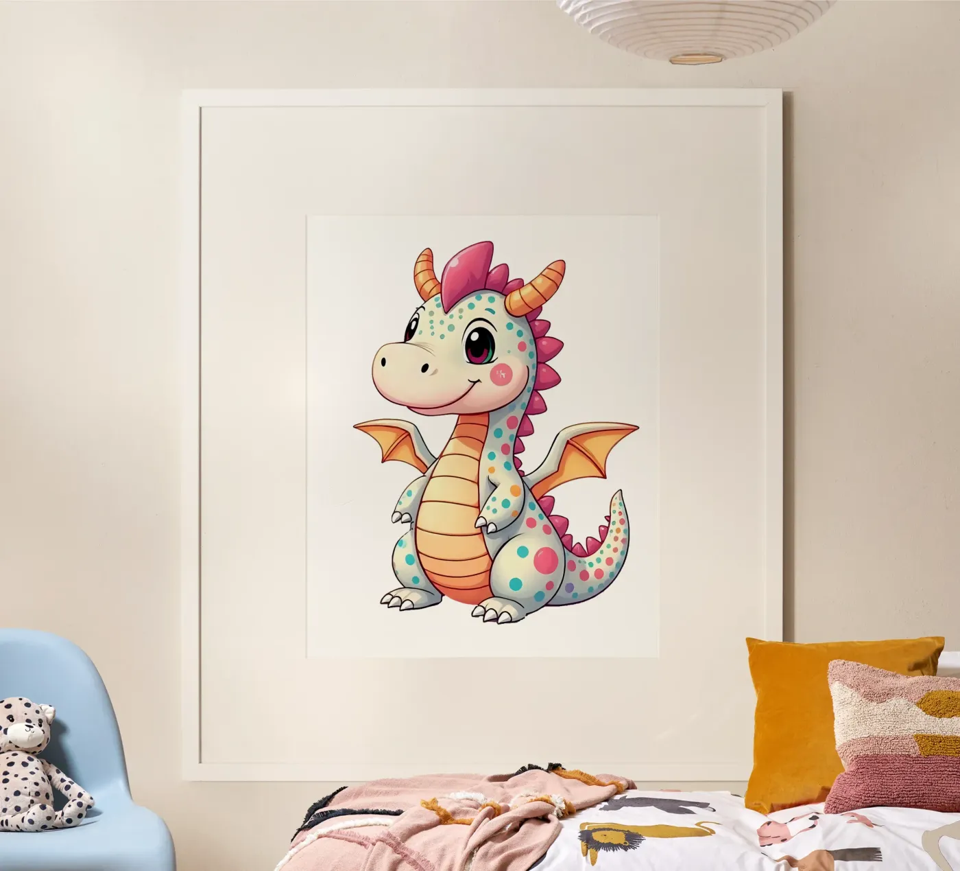 Dragon_1a poster by Tierisch bunt by LK