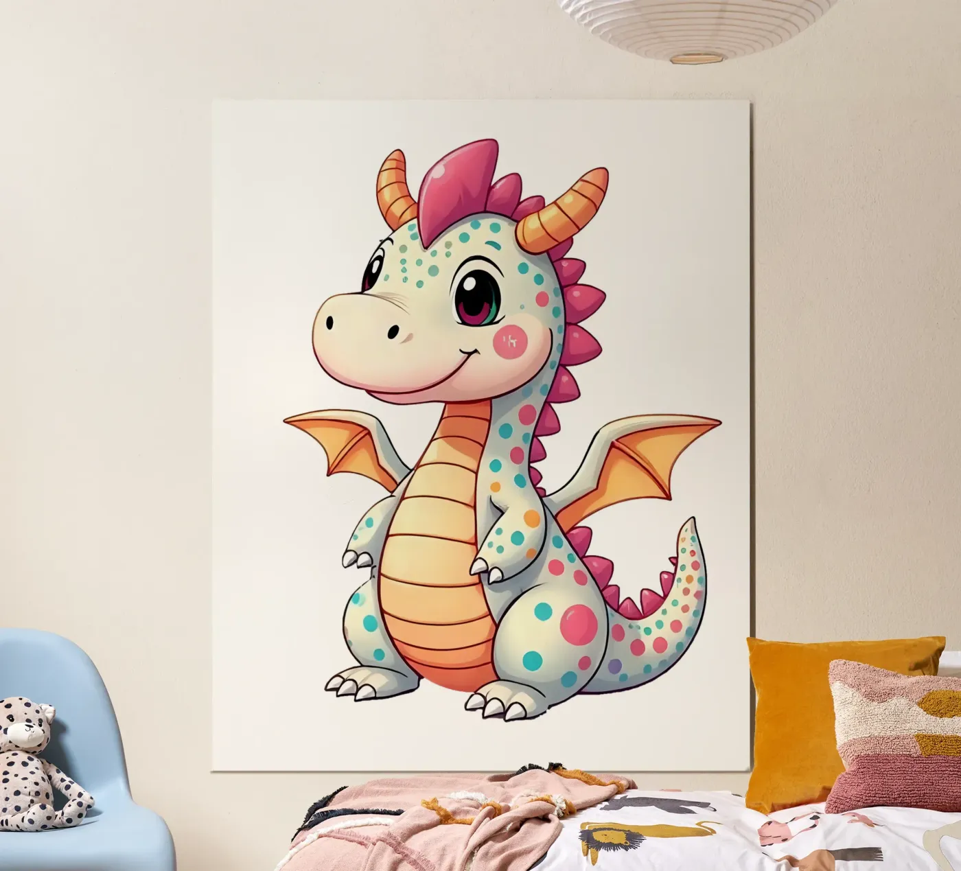 Dragon_1a poster by Tierisch bunt by LK