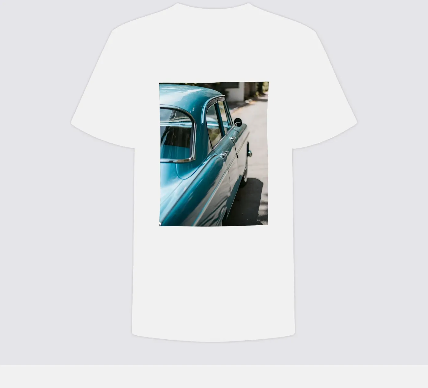 Blauer Oldtimer Kinder T-Shirt von CAR EDITION