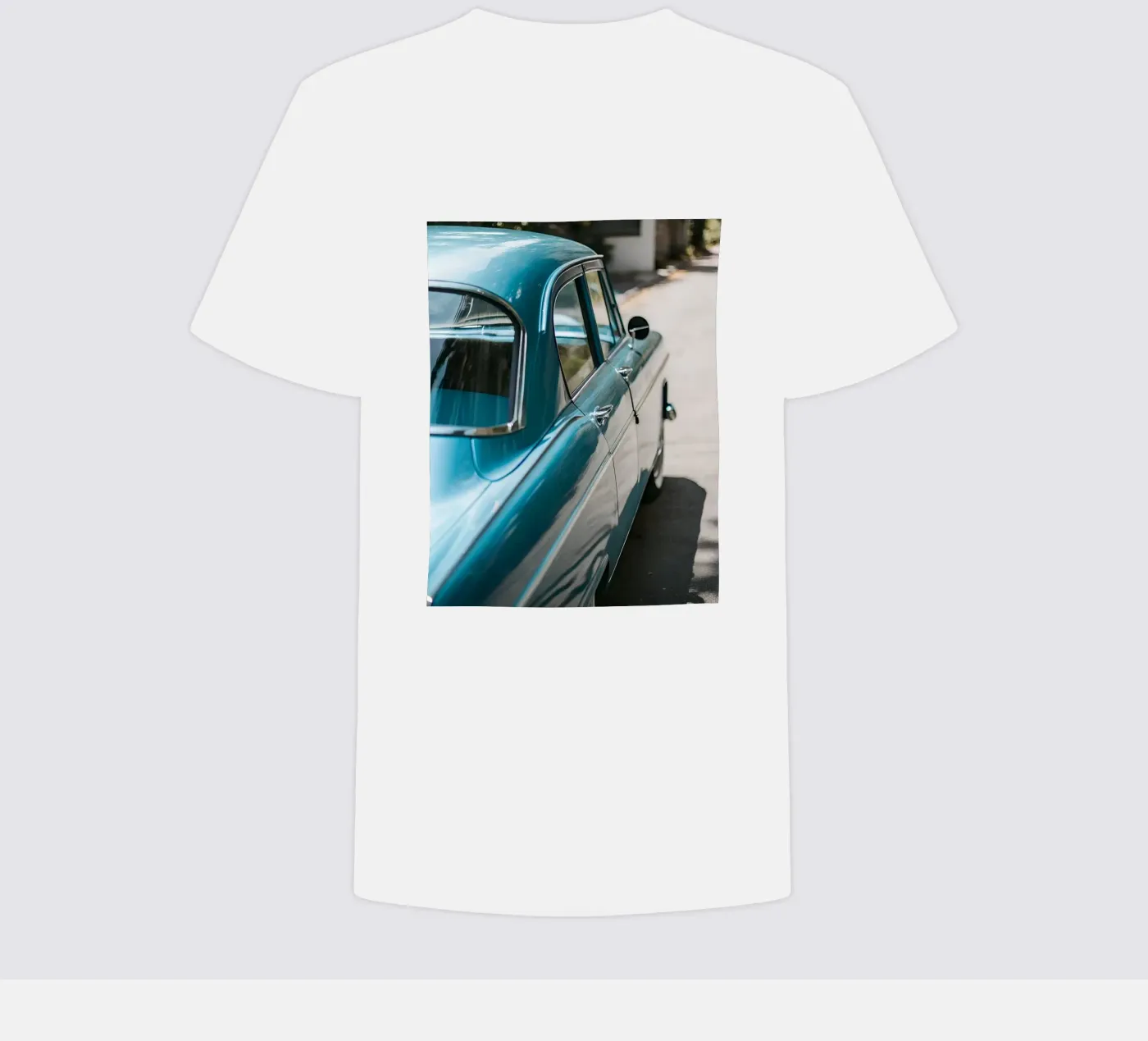 Blue Classic Car Kinder T-Shirt von CAR EDITION