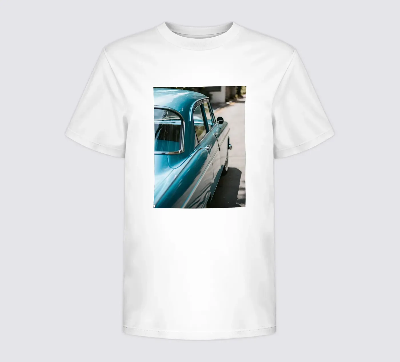 Blauer Oldtimer Kinder T-Shirt von CAR EDITION
