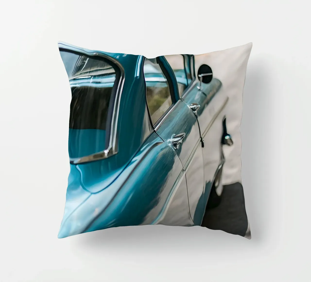 Auto d'epoca blu cuscino da CAR EDITION