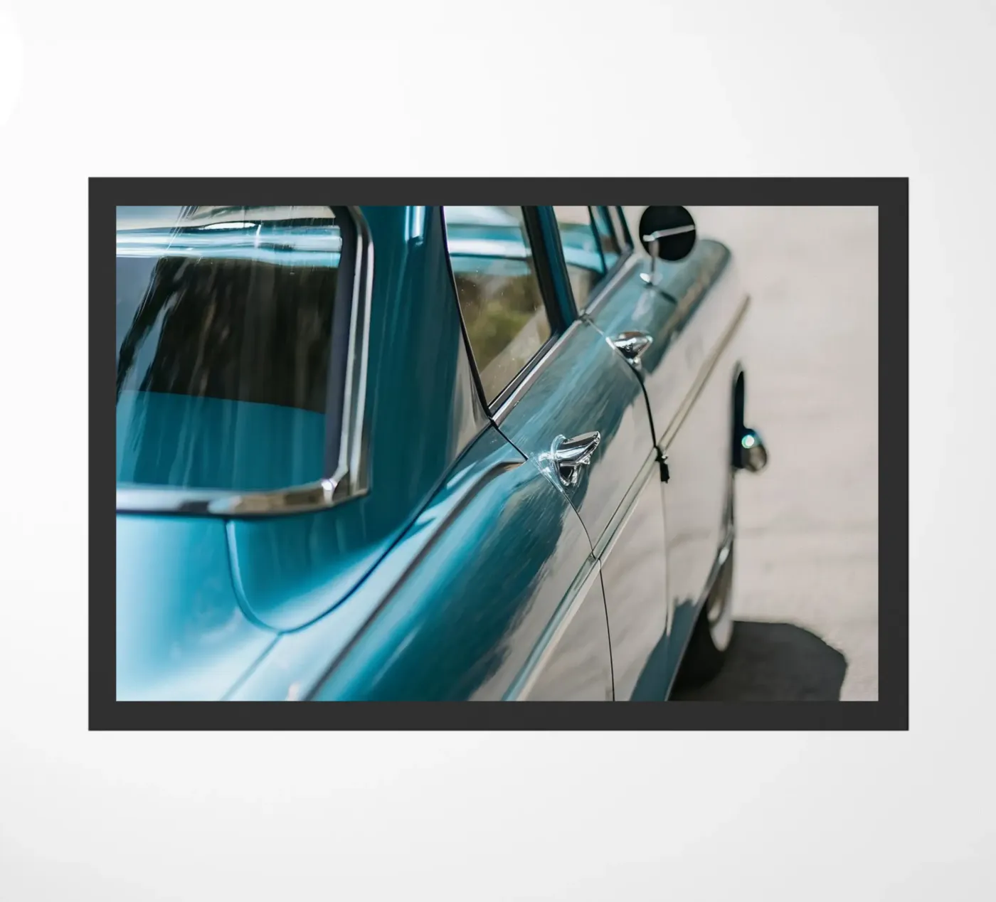 Blue Classic Car paillasson de CAR EDITION