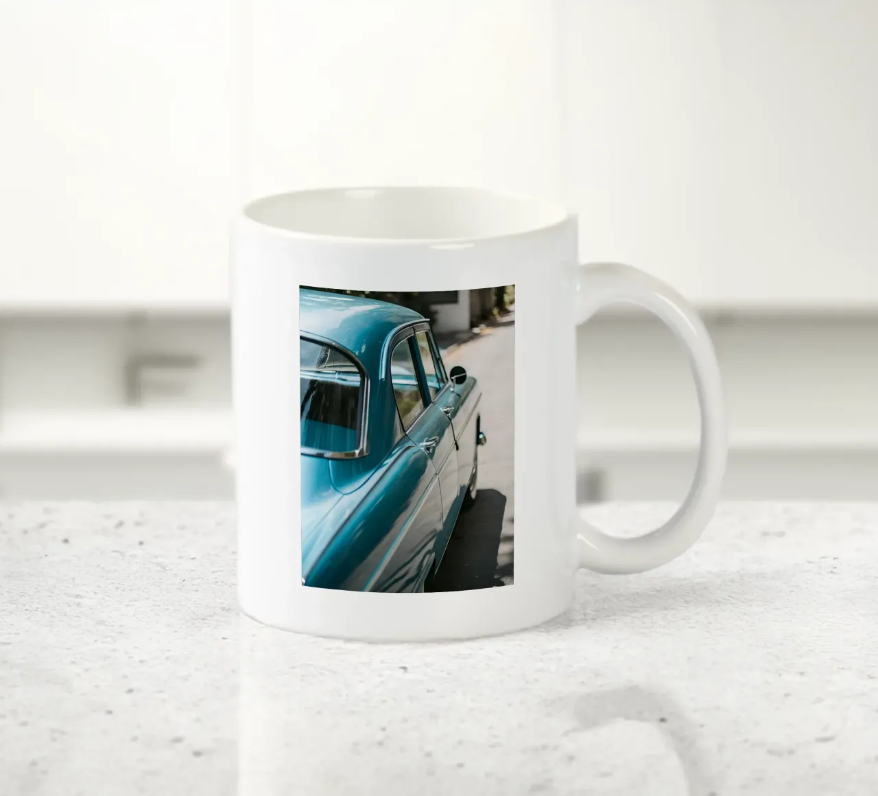 Auto d'epoca blu tazza in ceramica da CAR EDITION