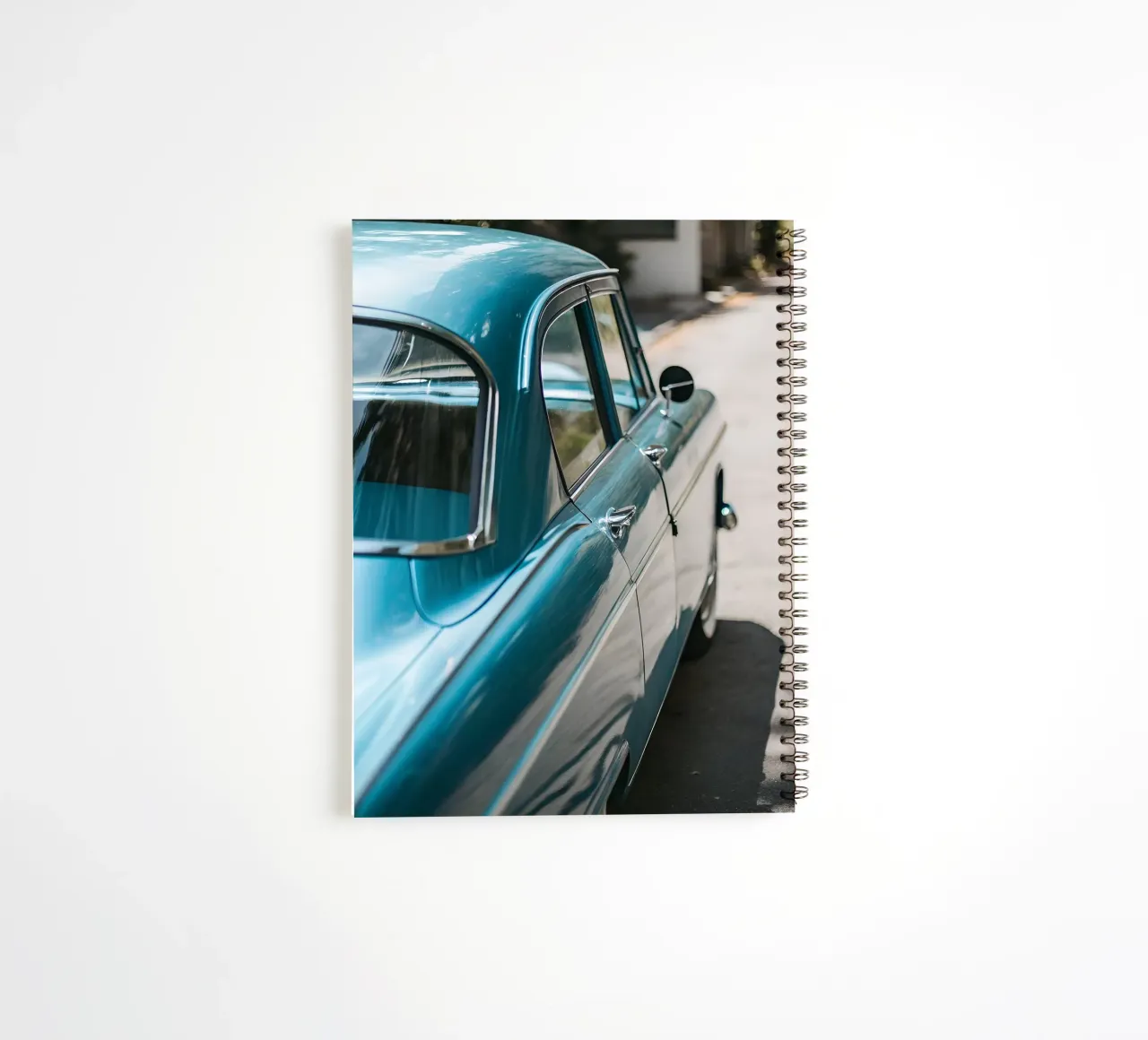 Blue Classic Car spiral notebook by CAR EDITION