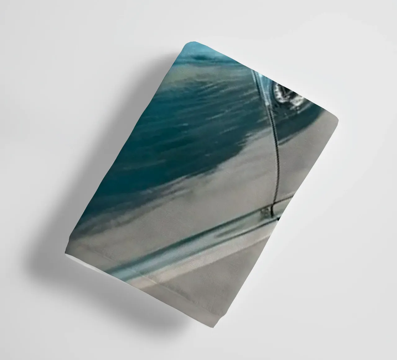 Blauer Oldtimer Handtuch von CAR EDITION