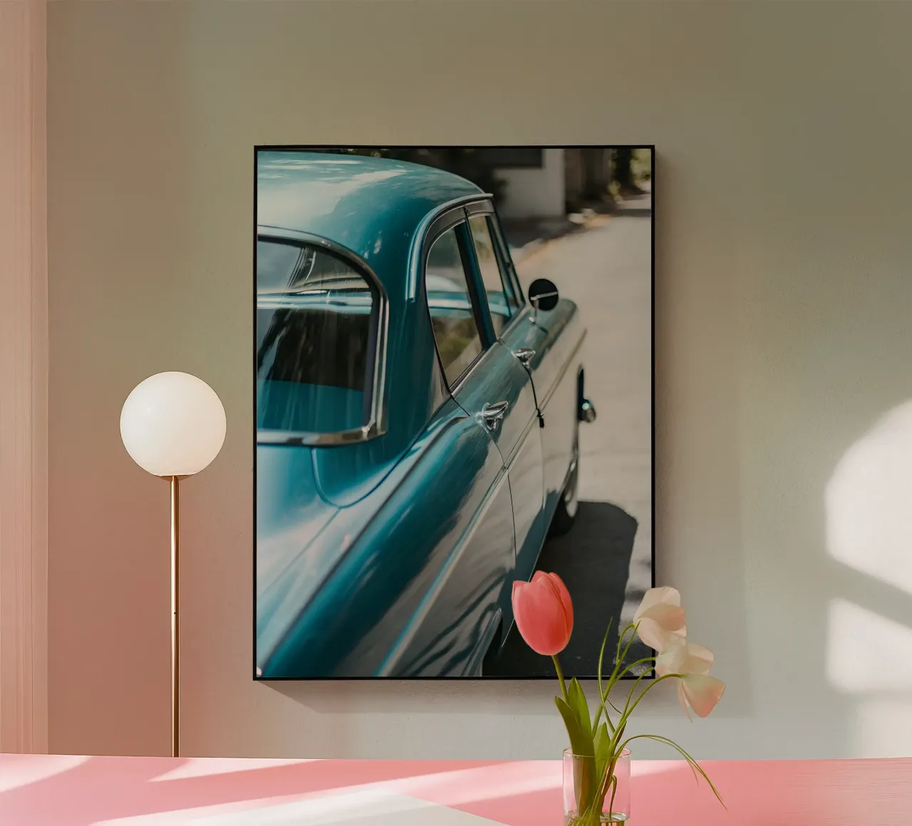 Blue Classic Car plexiglass da CAR EDITION