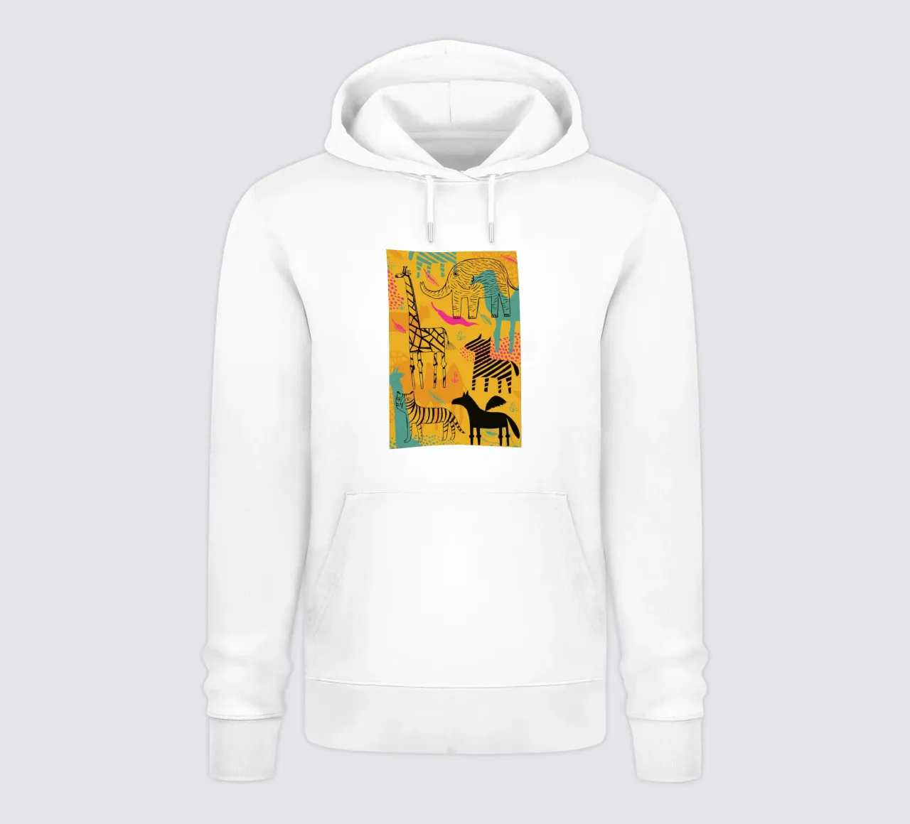 Sunshine Safari felpa con cappuccio da Little Flourishes