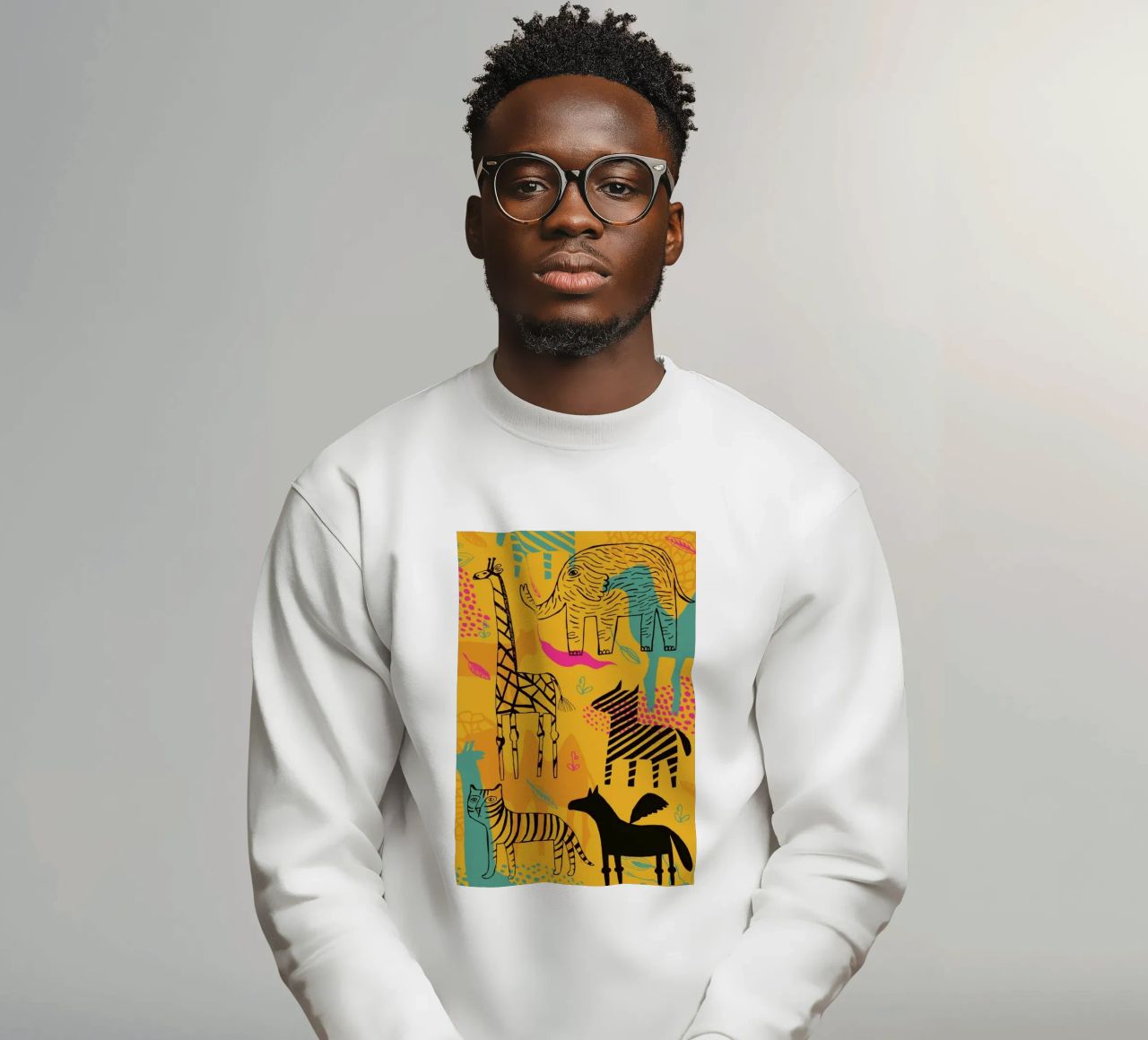 Sunshine Safari felpa da Little Flourishes