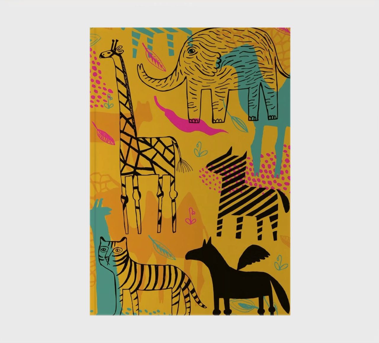 Sunshine Safari notebook by Little Flourishes