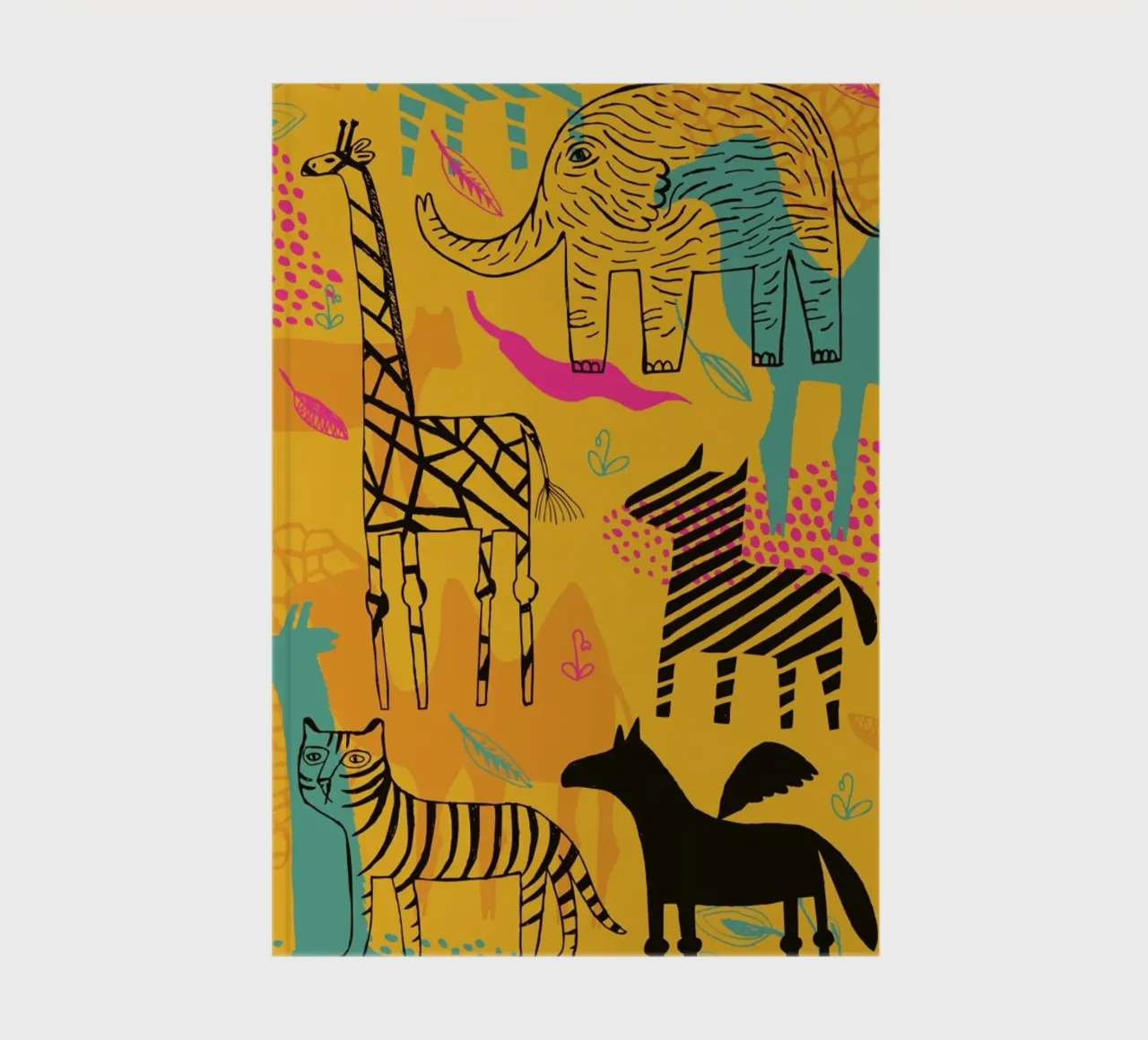 Sunshine Safari notebook by Little Flourishes