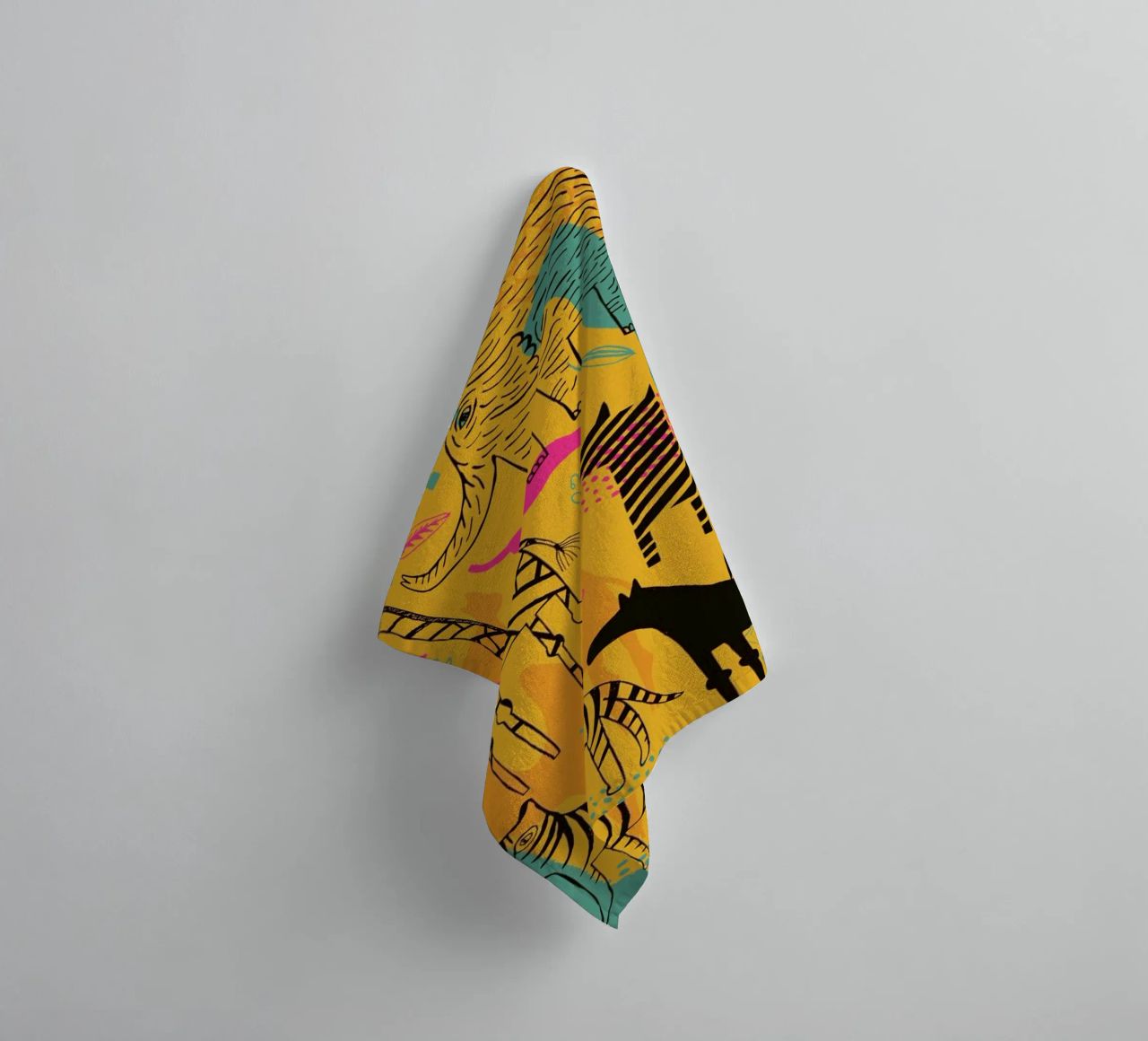Sunshine Safari serviette de bain de Little Flourishes